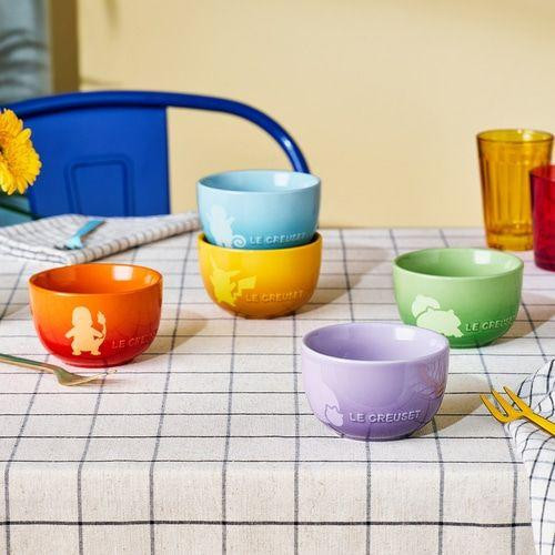 Pokemon Center 【Le Creuset】 Sphere Rice Bowl (Set Of 5)