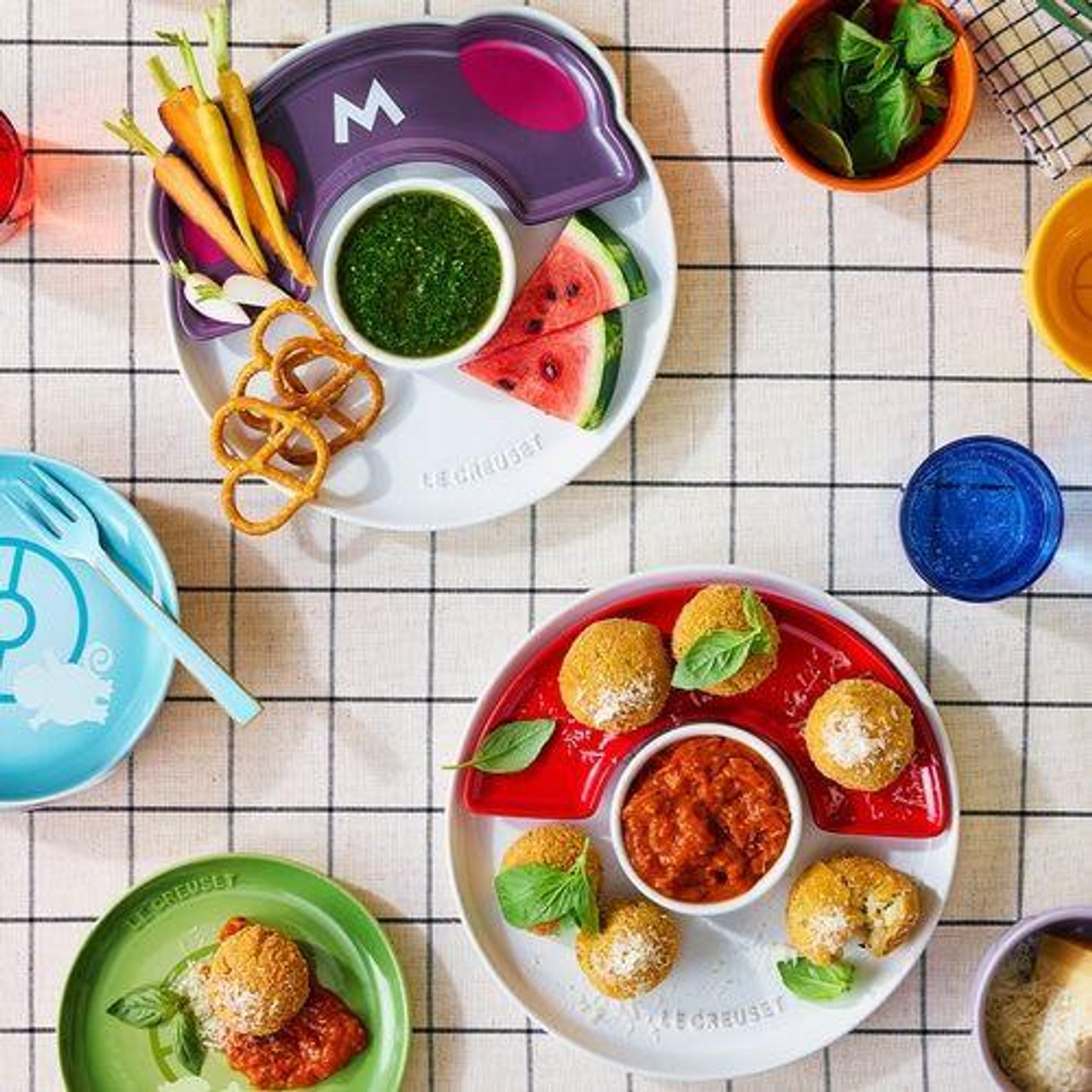 LE CREUSET ポケモン皿 Pokemon Center 【Le Creuset】 Mini Dish (Set of 4)