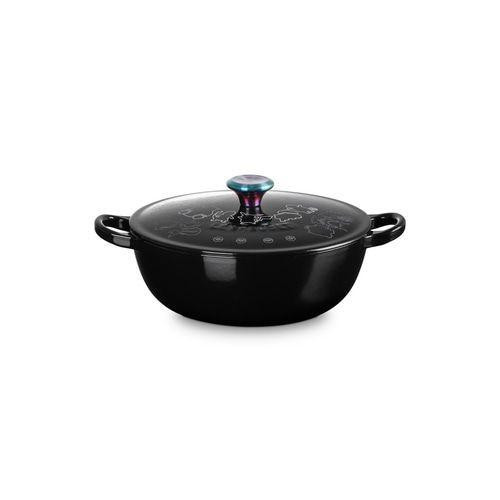 Pokemon Center 【Le Creuset】 Marmite 22cm Shiny Black (Iridescent