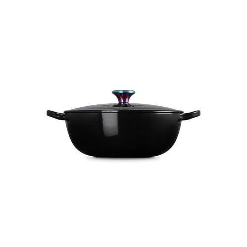 Pokemon Center 【Le Creuset】 Marmite 22cm Shiny Black (Iridescent