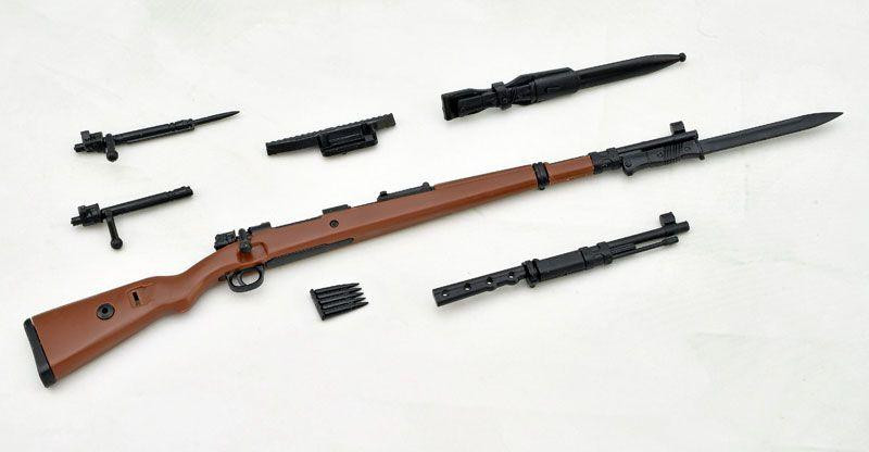 Military Series 1/12 Little Armory (LA105) Kar98k Type Plastic Model