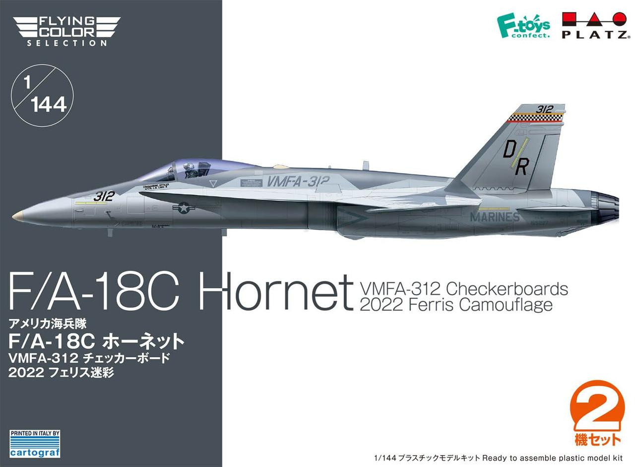 1/144 USMC F/A-18C Hornet VMFA-312 Checkerboards 2022 Ferris