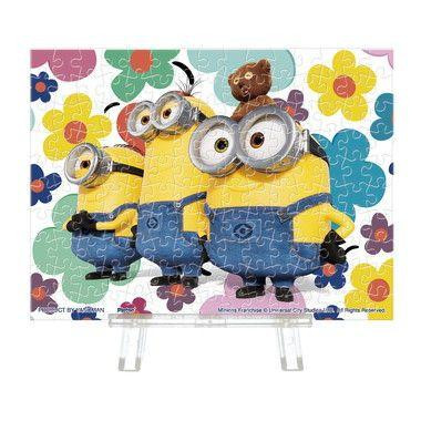 Jigsaw Puzzle Happy Flower (Minions) (150 Small Pieces)