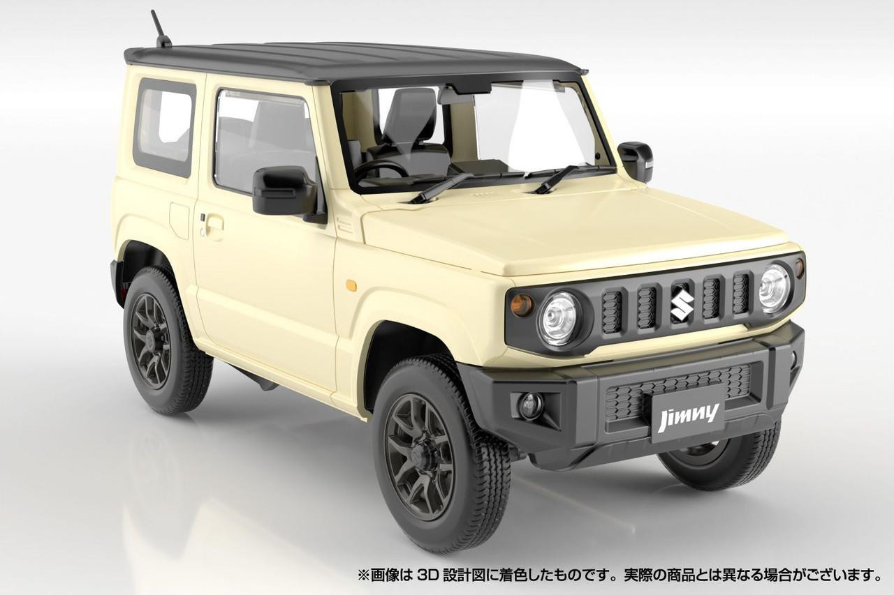 RakuPla Snap Car No.03-CI JB64 Jimny 2018 Chiffon Ivory