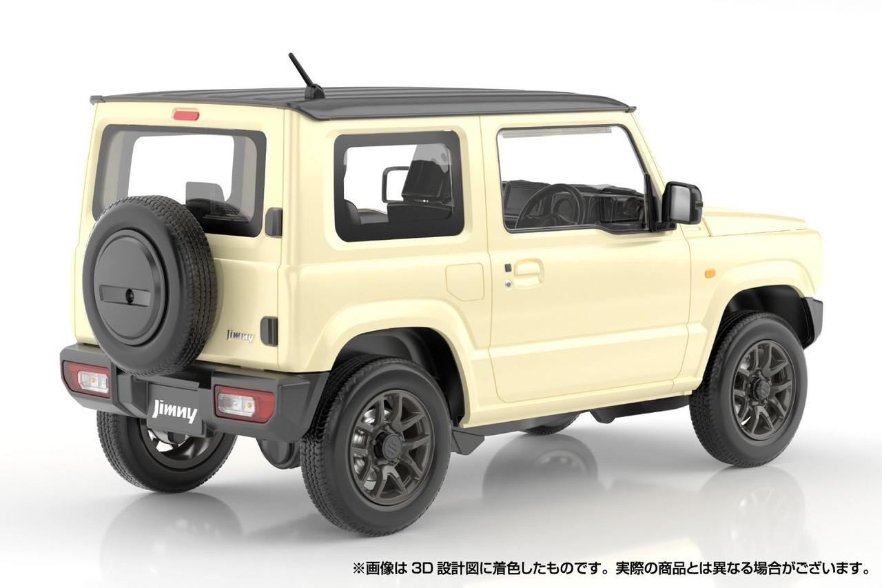 RakuPla Snap Car No.03-CI JB64 Jimny 2018 Chiffon Ivory