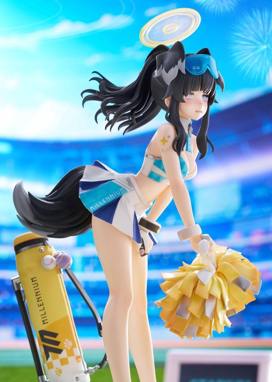 姫柊 Goldenhead: Nekozuka Hibiki Cheerleader Ver. 1/7 Figure (Blue Archive)
