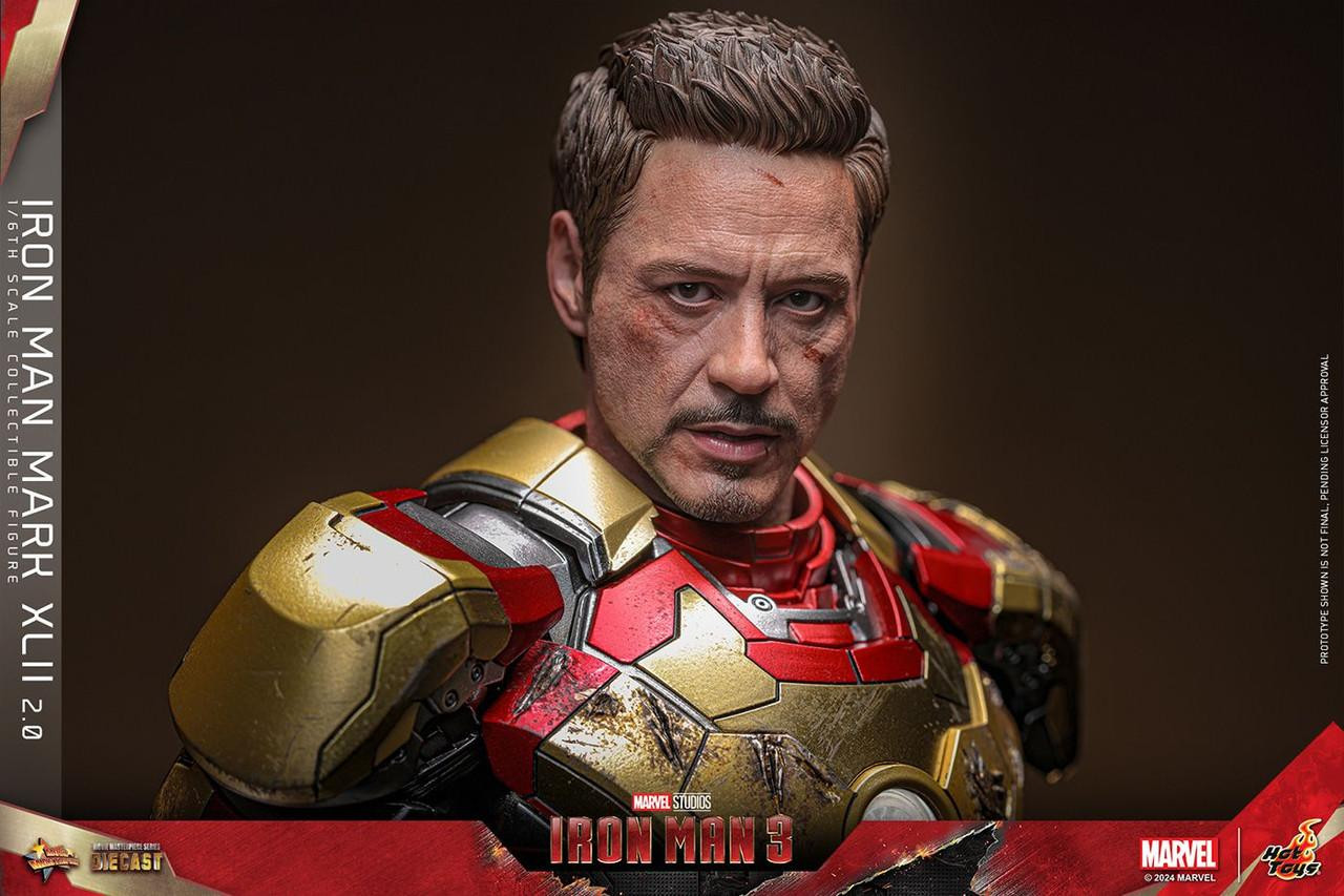 master-piece - tak　アイアンマン Movie Masterpiece Diecast - 1/6 Scale Fully Poseable Figure