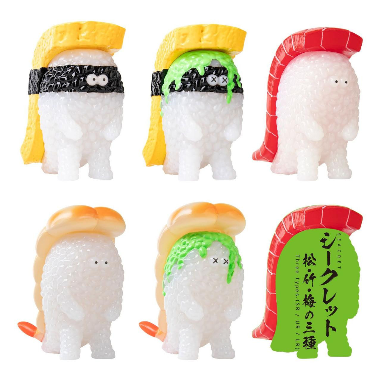 Sushi Kaiju Sushi LA Real Sushi Size Figure Collection 6pcs Box
