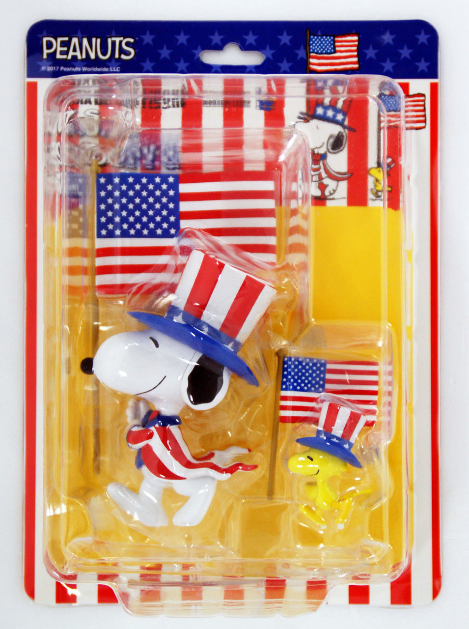 Medicom UDF-320 Ultra Detail Figure U.S.A. SNOOPY & WOODSTOCK