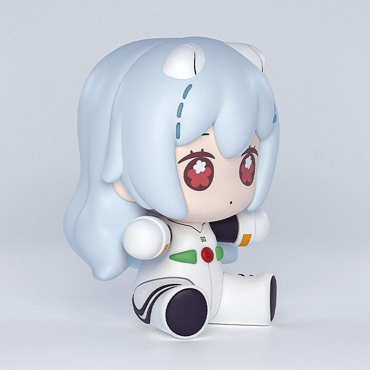 Huggy Good Smile Rei Ayanami: Long Hair Ver. Figure (Rebuild