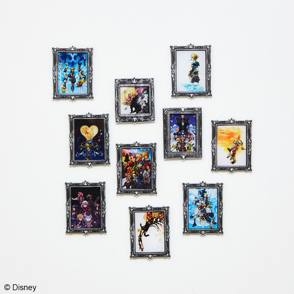 Kingdom Hearts Acrylic Magnet Gallery Vol.2 BOX (10pcs) (Reissue)