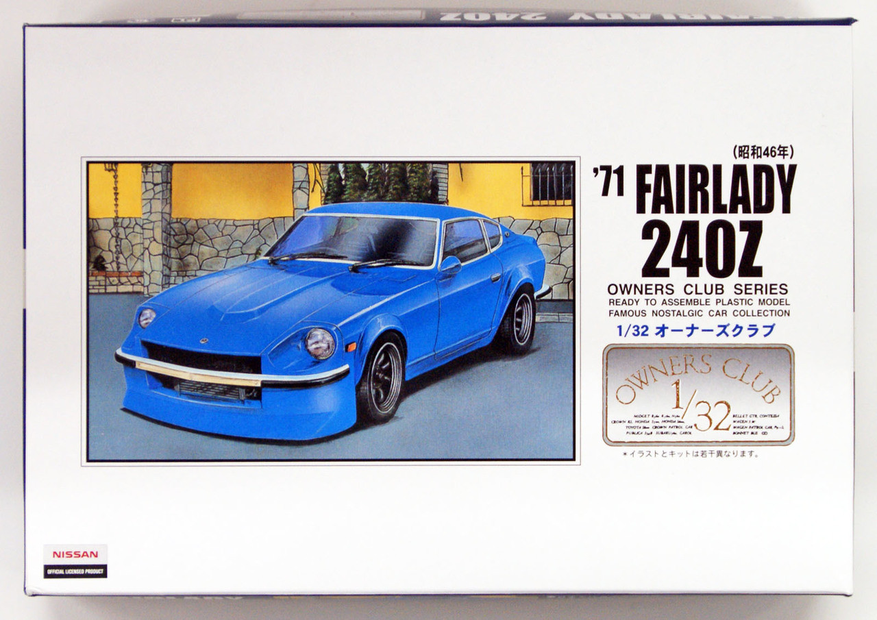 Arii Owners Club 1/32 33 1971 Fairlady 240Z 1/32 Scale Kit