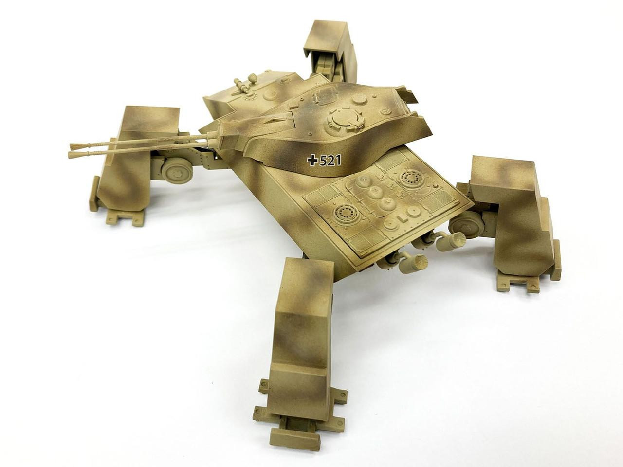 1/72 German E-75 Mech 55mm Twin Gun Assault Tank 