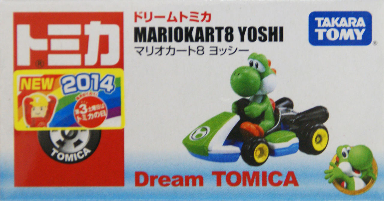 Takara Tomy Dream Tomica Mario Kart 8 Yoshi 808596 - Plaza Japan