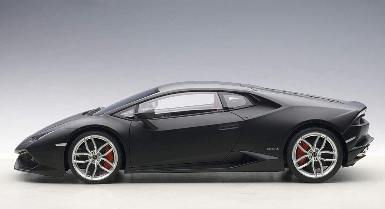 1/12 Lamborghini Huracan LP610-4 (Matte Black) Finished Model