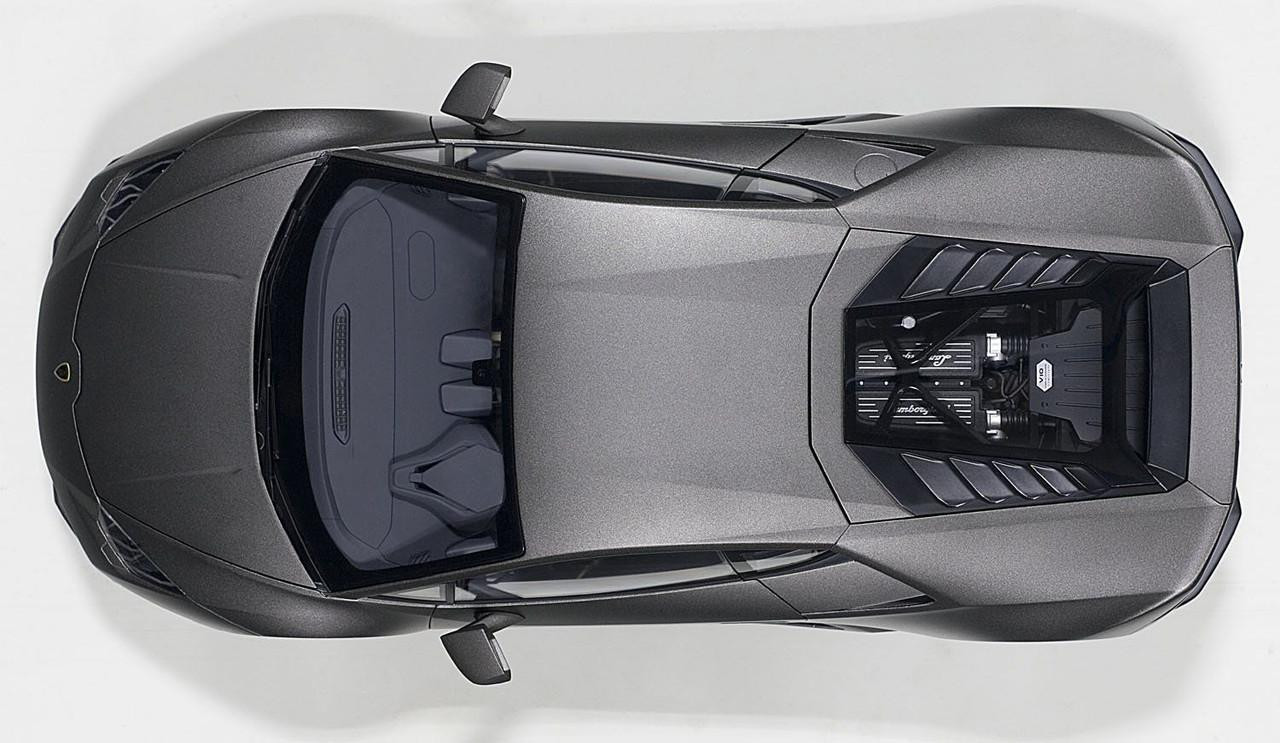 1/12 Lamborghini Huracan LP610-4 (Matt Gray) Finished Model