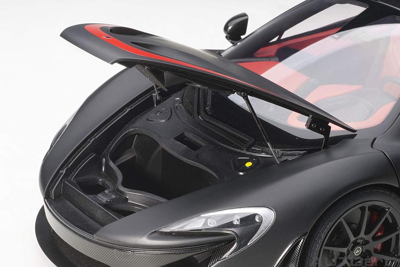 1/12 McLaren P1 (Matte Black/Red) Finished Model