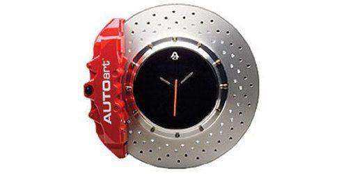 Brake Disc Clock 8-Pot (Red Caliper)