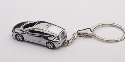 1/87 Scale Honda CR-Z Keychain (Aluminum)