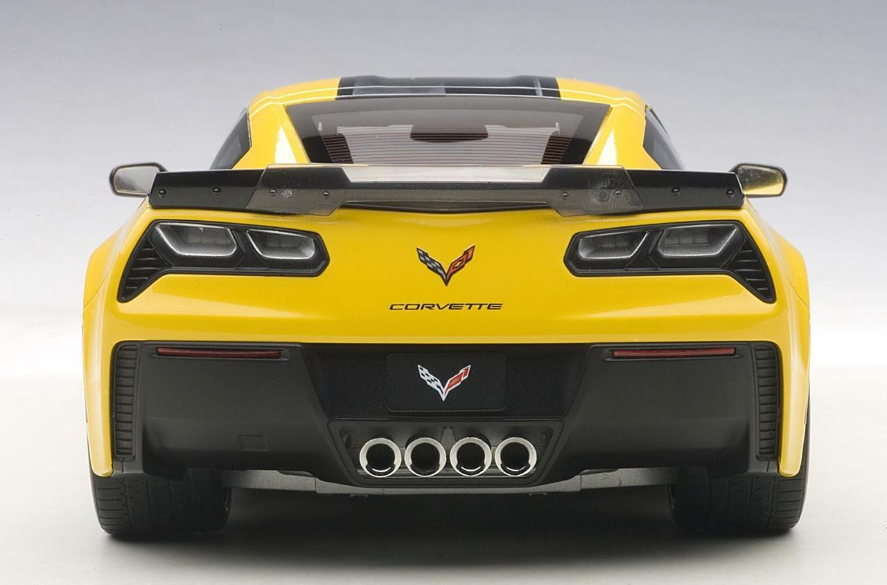 1/18 Chevrolet Corvette (C7) Z06 C7.R Edition (Yellow) Finished Model