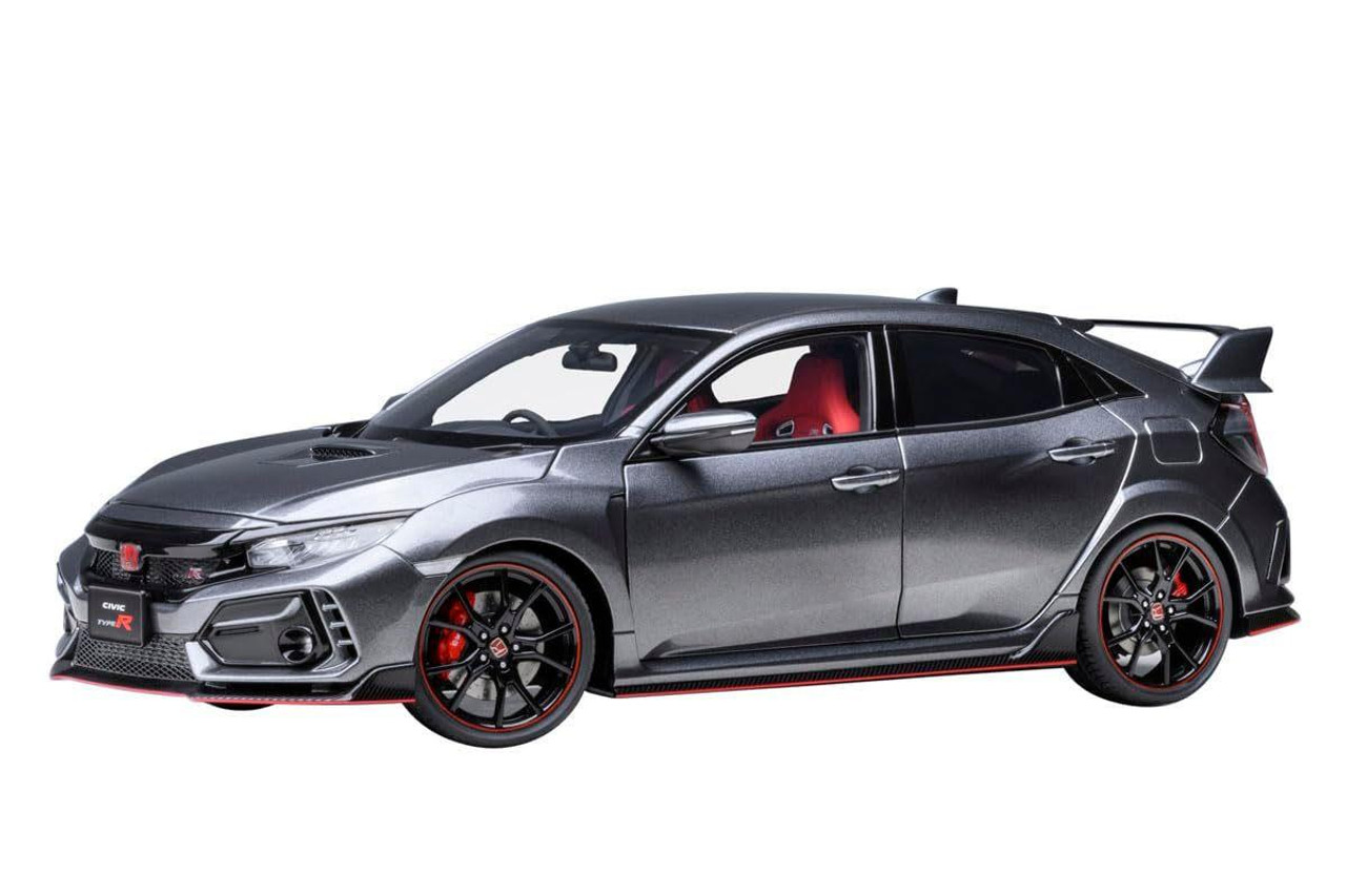 1/18 Honda Civic Type R (FK8) '21 (Polished Metal Metallic