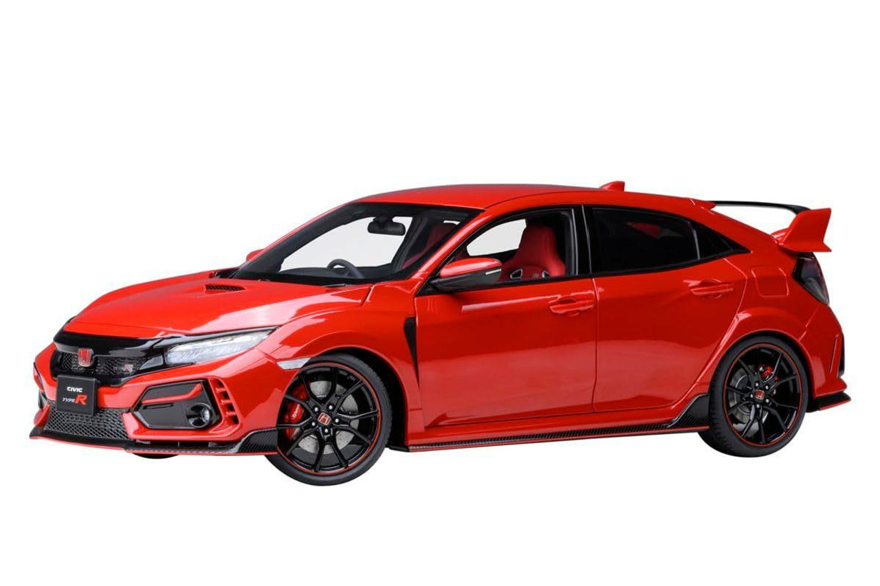 1/18 Honda Civic Type R (FK8) '21 (Frame Red) Finished Model