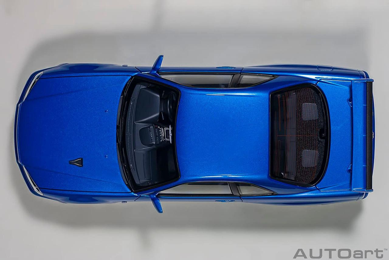 1/18 Nissan Skyline GT-R (R34) V-SpecⅡ (Bayside Blue) Finished Model