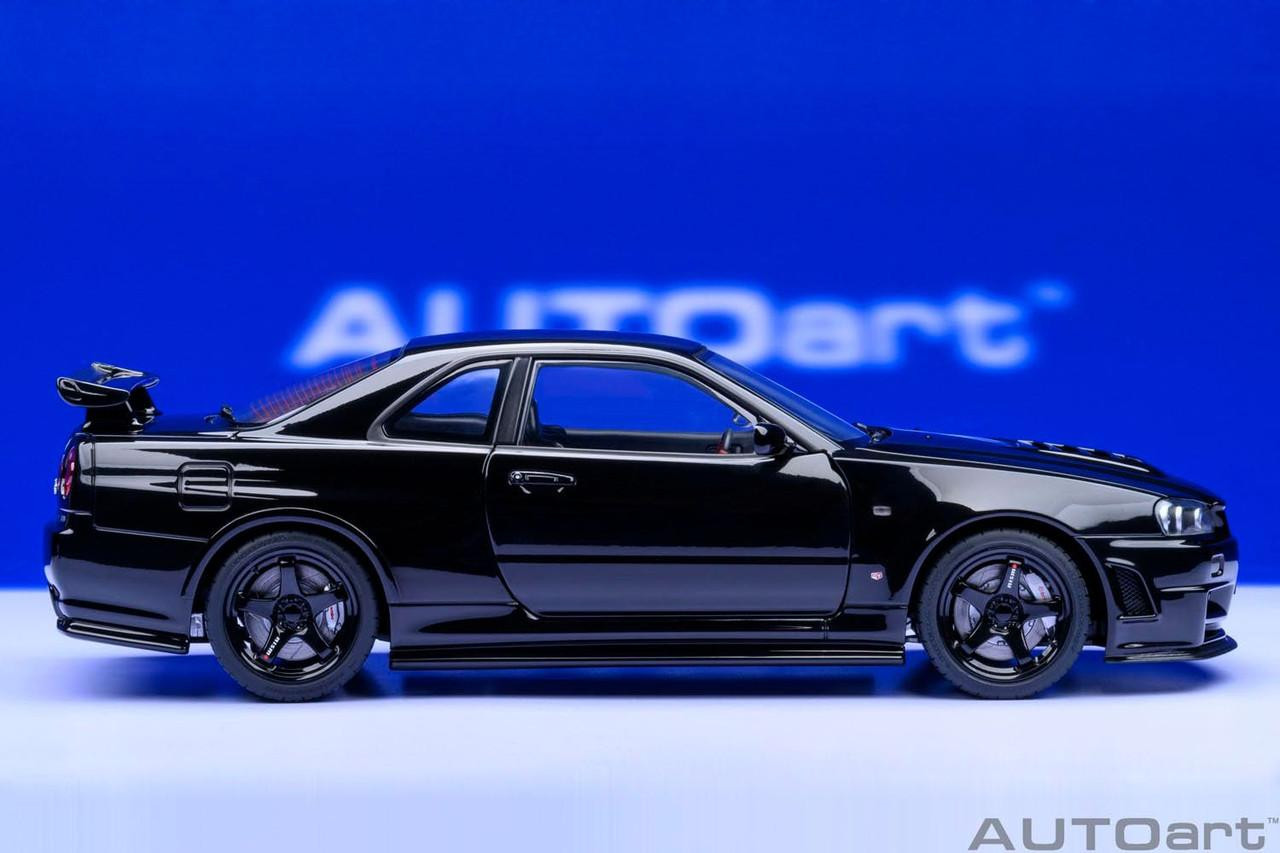 1/18 NISMO R34 GT-R Z-tune (Black Pearl) Finished Model