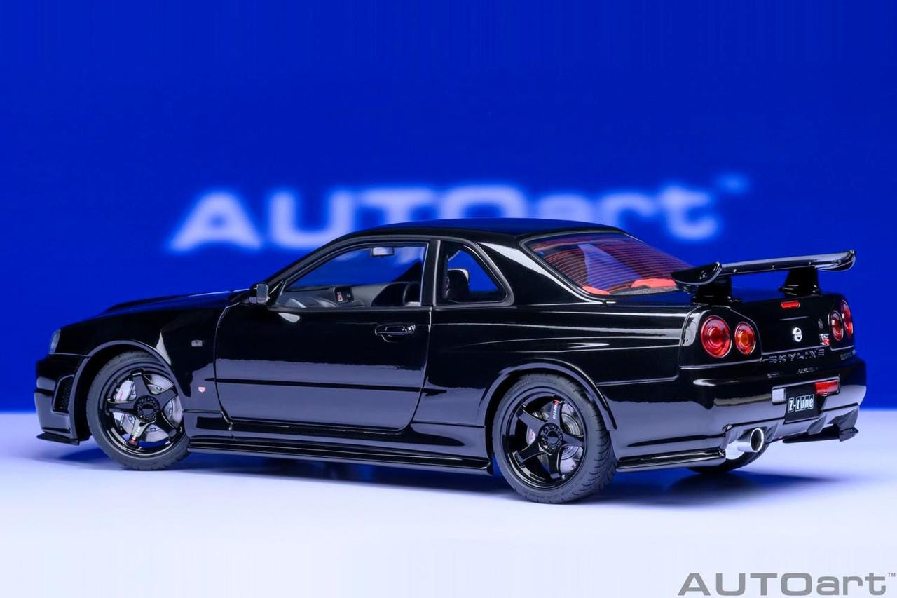 1/18 NISMO R34 GT-R Z-tune (Black Pearl) Finished Model