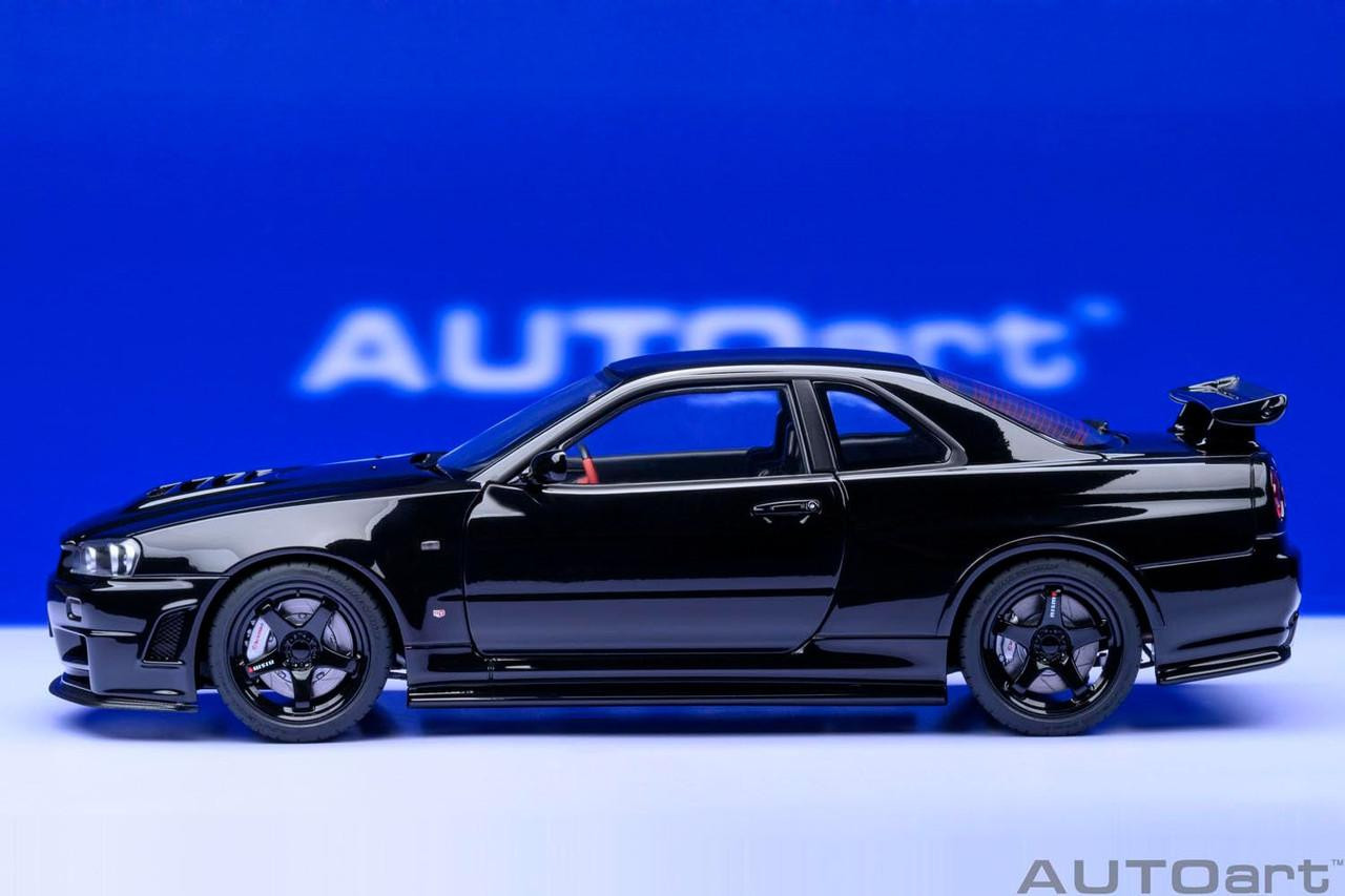 1/18 NISMO R34 GT-R Z-tune (Black Pearl) Finished Model
