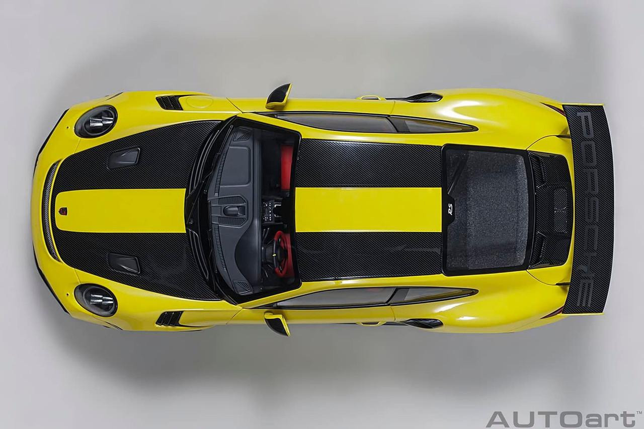1/18 Porsche 911 (991.2) GT2 RS Weissach Package (Yellow/Carbon