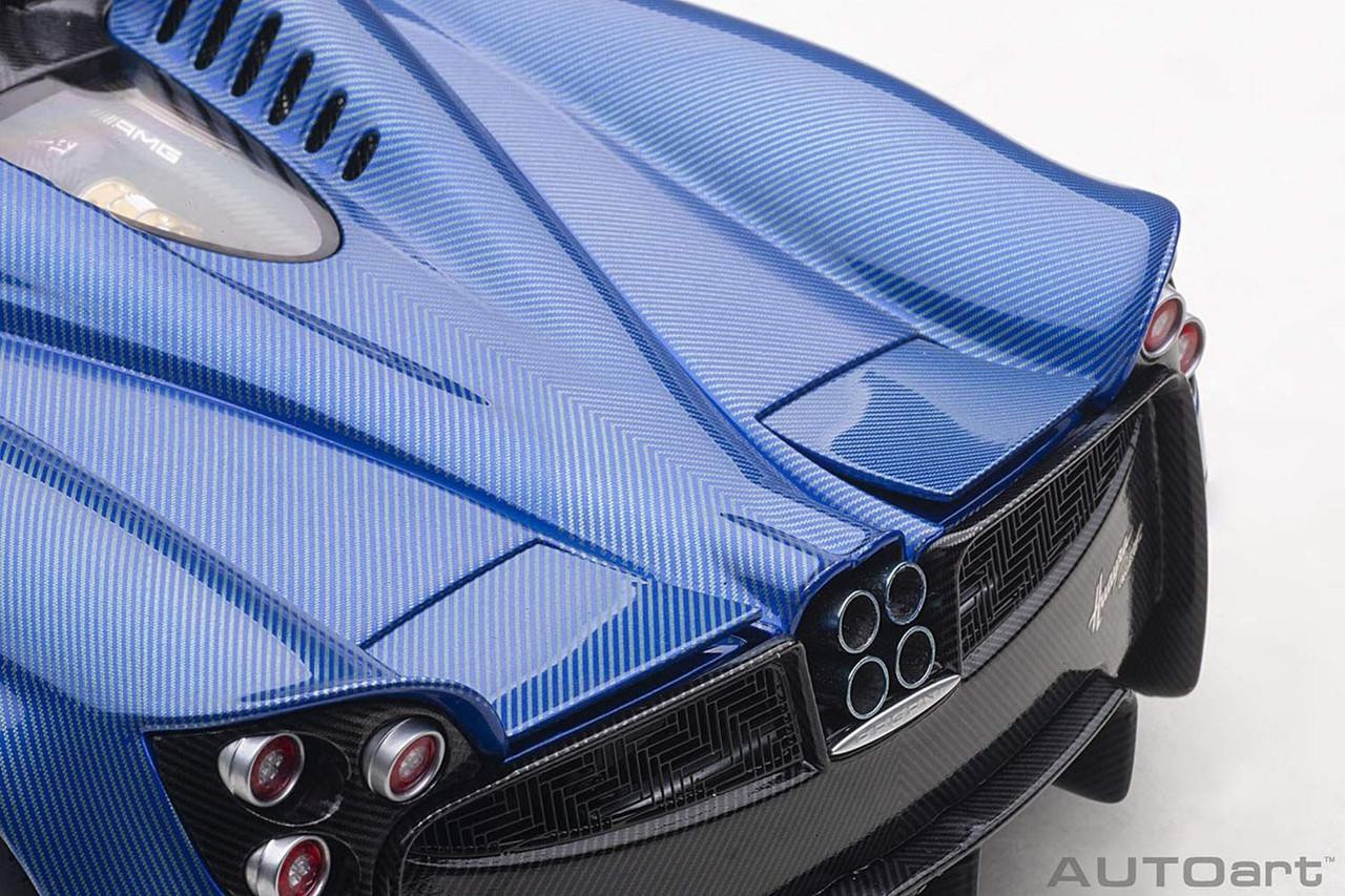 1/18 Pagani Huayra Roadster (Blue Carbon) Finished Model