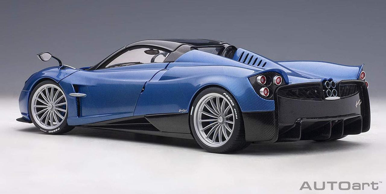 1/18 Pagani Huayra Roadster (Blue Carbon) Finished Model