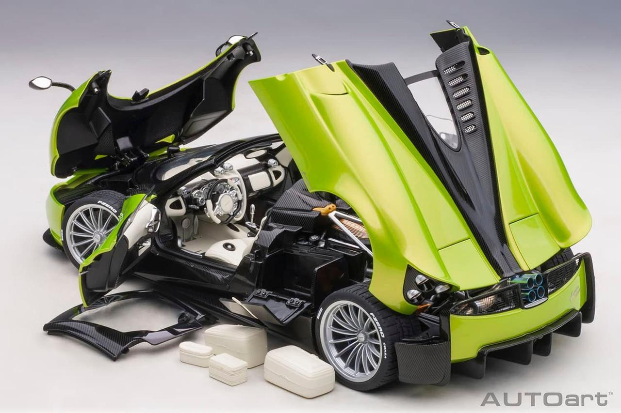1/18 Pagani Huayra Roadster (Metallic Light Green) Finished