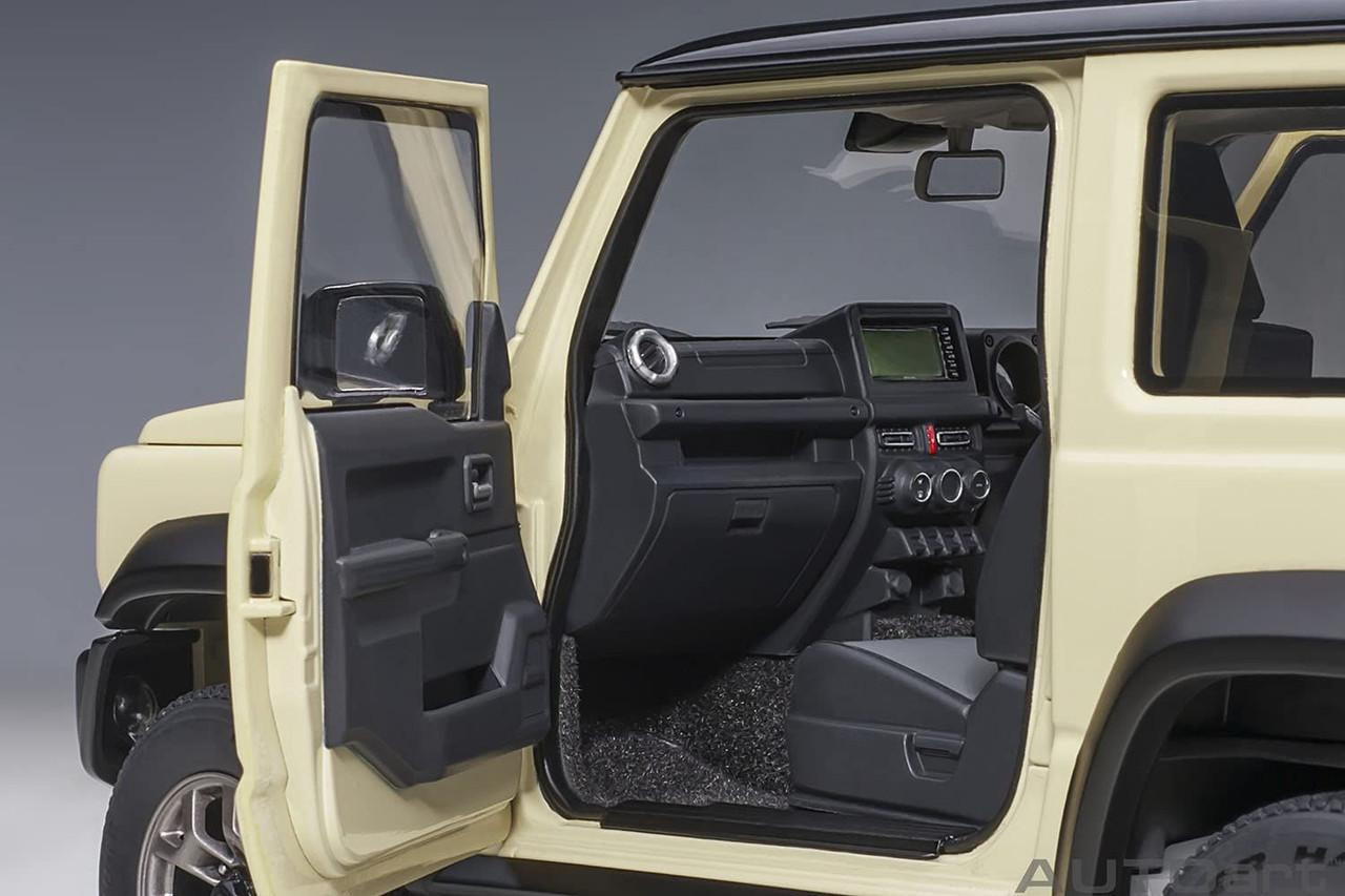 1/18 Suzuki Jimny Sierra (JB74) (Ivory Metallic/Black Roof
