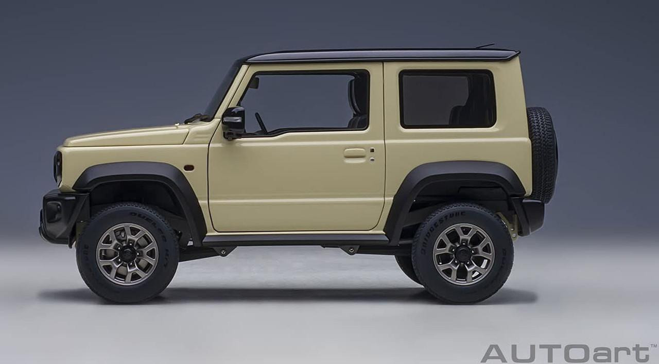 1/18 Suzuki Jimny Sierra (JB74) (Ivory Metallic/Black Roof