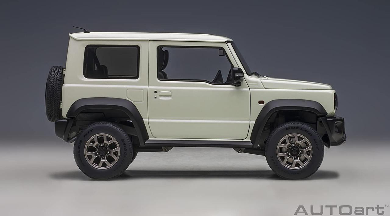 1/18 Suzuki Jimny Sierra (JB74) (White Pearl) Finished Model