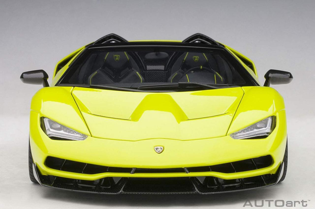 1/18 Lamborghini Centenario Roadster (Light Green) Finished Model