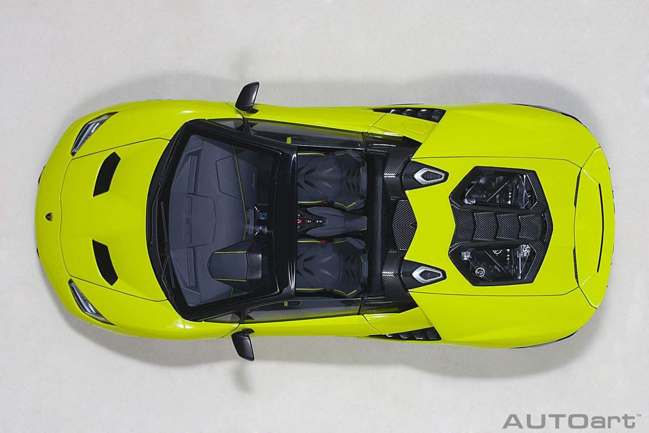 1/18 Lamborghini Centenario Roadster (Light Green) Finished Model
