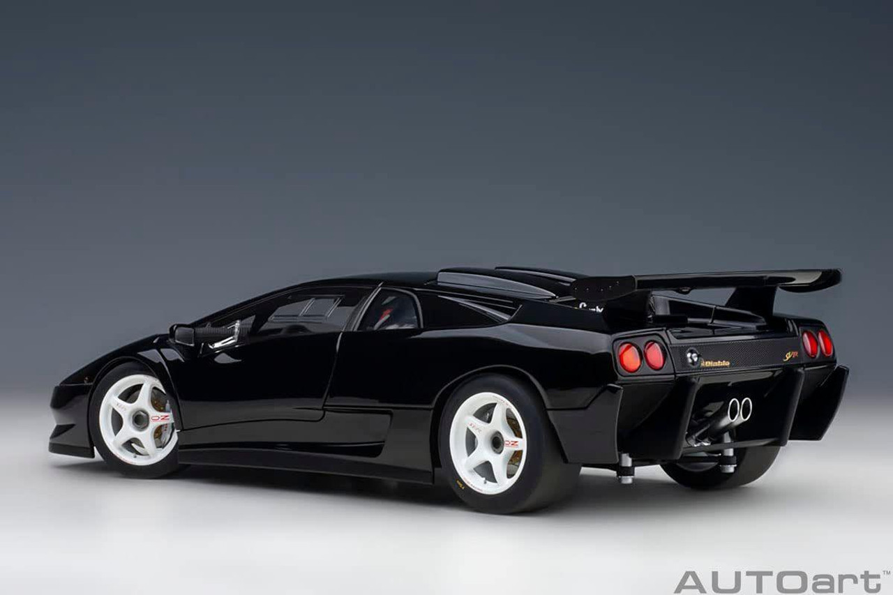 ミニカー AUTOart Lamborghini Diablo 1/18 1/18 Lamborghini Diablo SV-R (Black) Finished Model