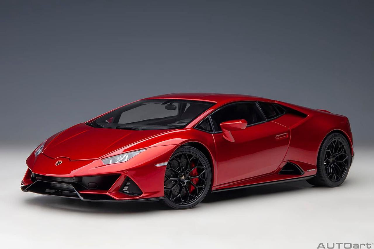 1/18 Lamborghini Huracan EVO (Pearl Red) Finished Model