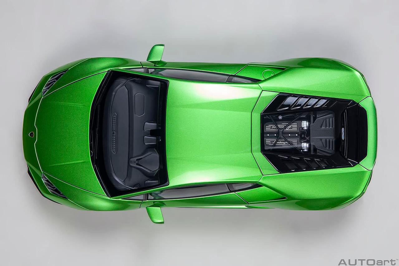 1/18 Lamborghini Huracan EVO (Pearl Green) Finished Model