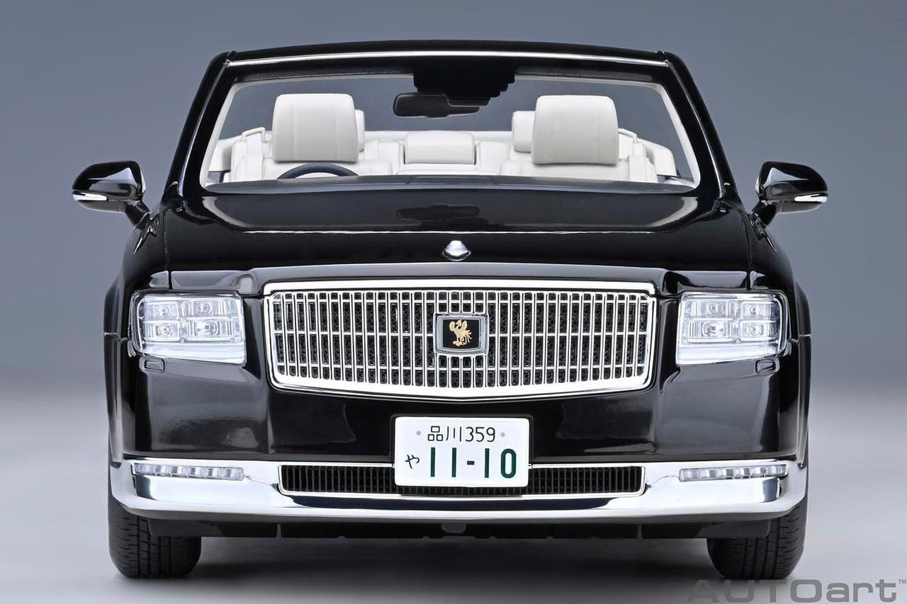 1/18 Toyota Century Open Car Kamui Eternal Black Finished Model