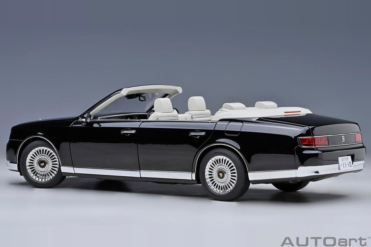 1/18 Toyota Century Open Car Kamui Eternal Black Finished Model