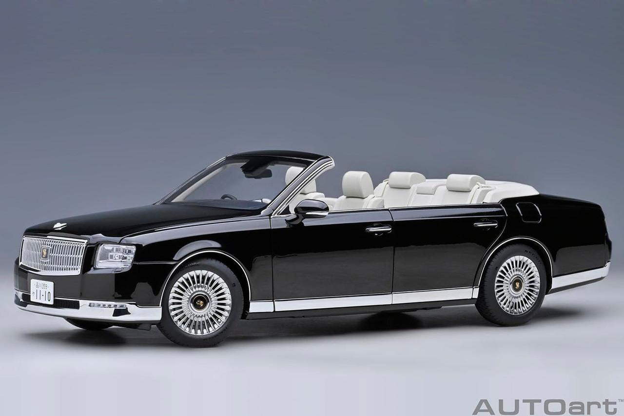 1/18 Toyota Century Open Car Kamui Eternal Black Finished Model