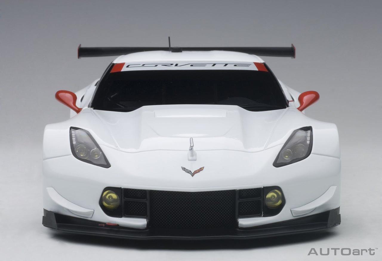 1/18 Chevrolet Corvette C7.R (White) Finished Model