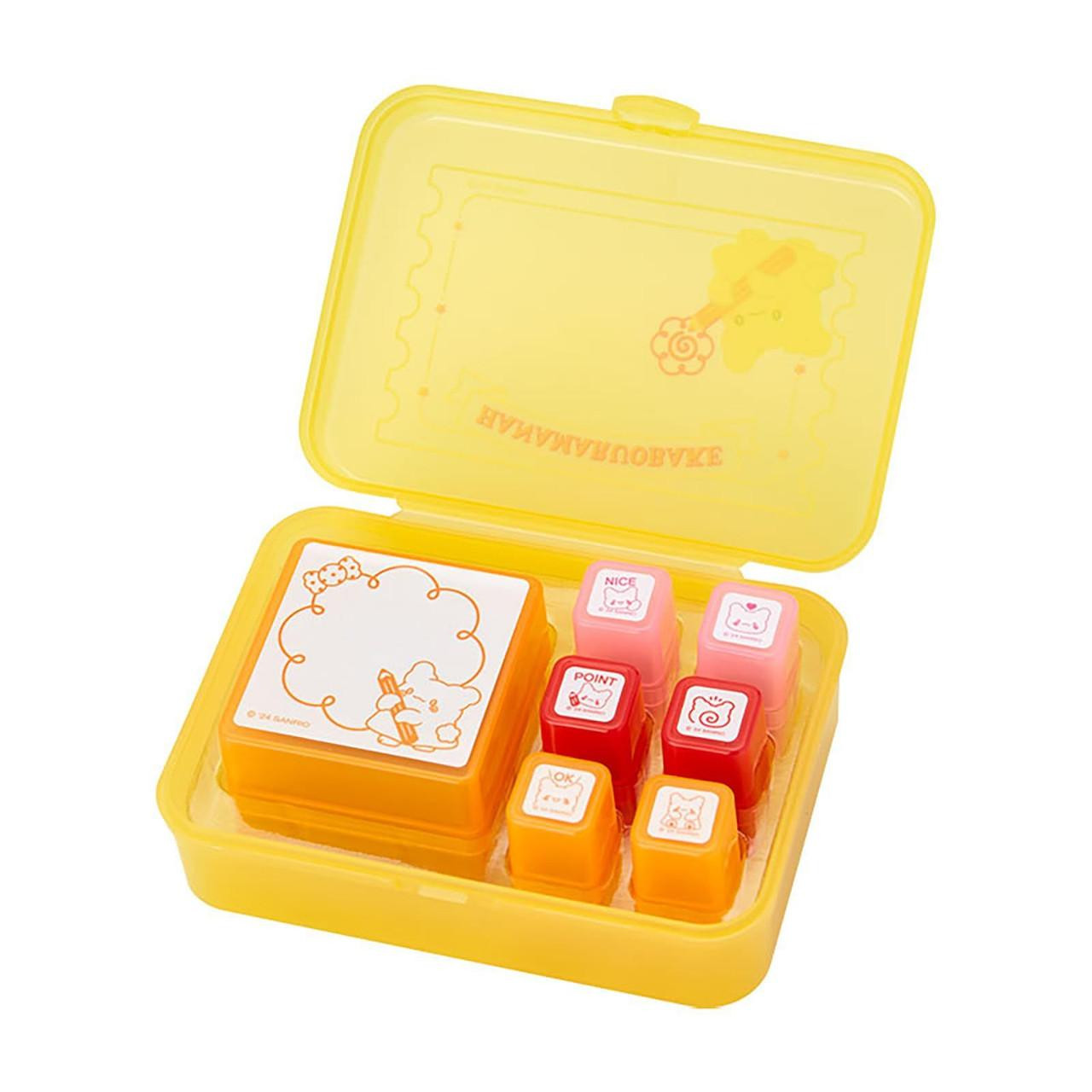 Sanrio Penetration Stamp Set Hanamaru Obake 932710