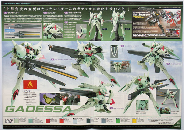Bandai HG OO 30 GUNDAM GNZ-003 GADESSA 1/144 | PlazaJapan