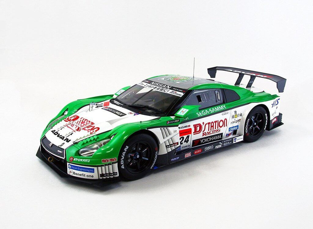 EBBRO 1/18 D￥'station ADVAN GT-R SUPER GT500 Rd.1 Okayama No.24