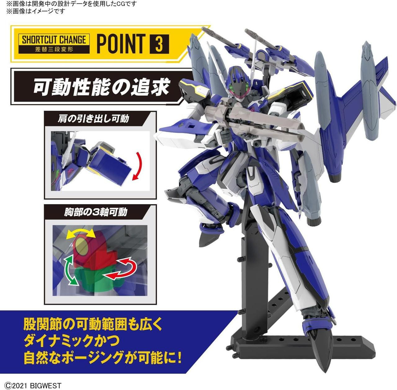 Macross 1/100 YF-29 Durandal Valkyrie (Maximilian Genus Machine